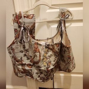 French Meadows Plus Size Large Bust Custom renaissanse corset